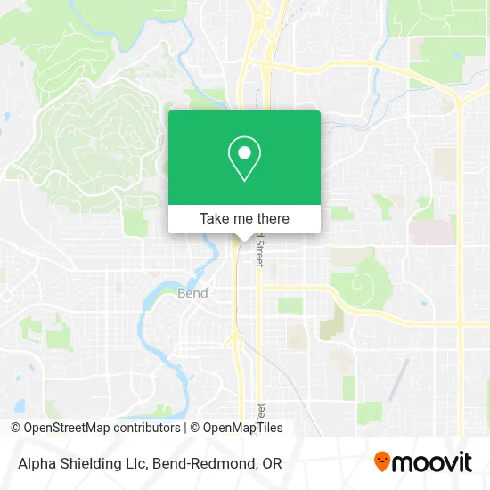 Alpha Shielding Llc map