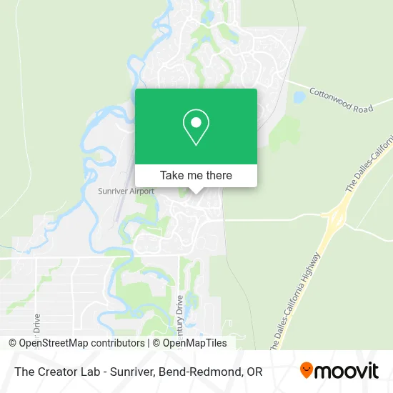 The Creator Lab - Sunriver map