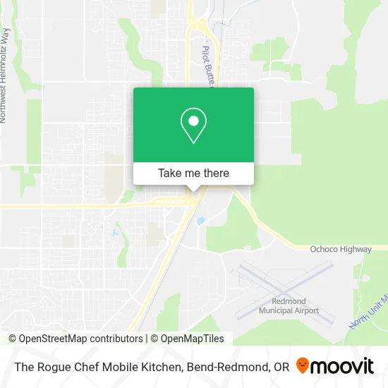 The Rogue Chef Mobile Kitchen map