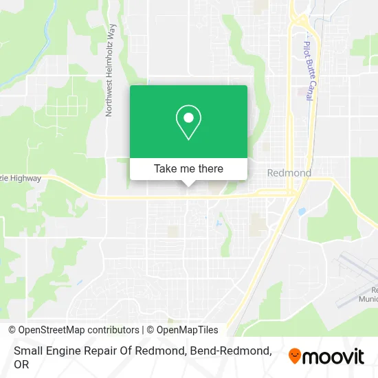 Small Engine Repair Of Redmond map