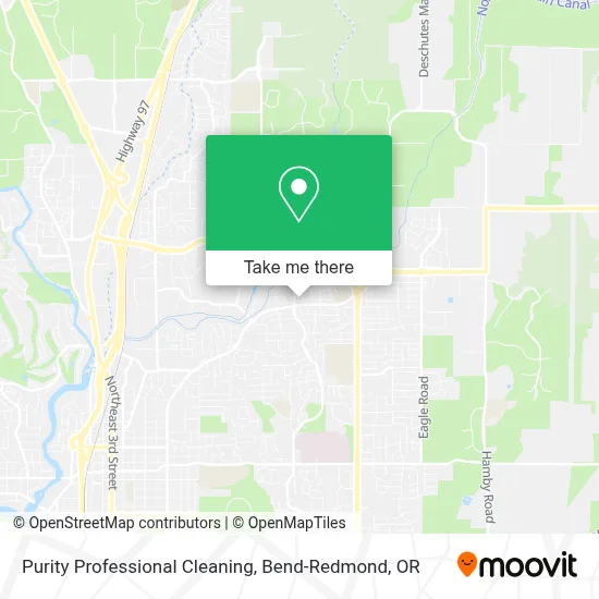 Purity Professional Cleaning map