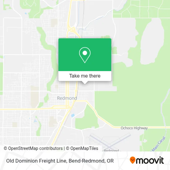 Old Dominion Freight Line map
