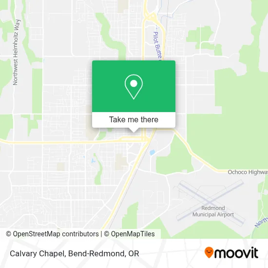 Calvary Chapel map