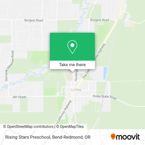Rising Stars Preschool map