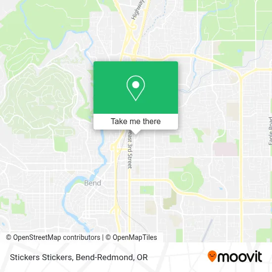 Stickers Stickers map