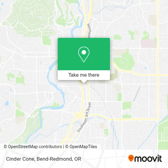 Cinder Cone map