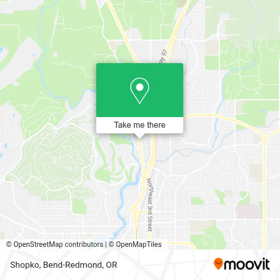 Shopko map