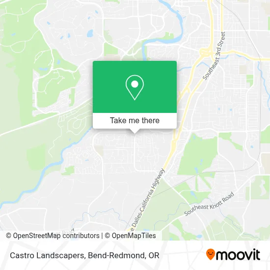 Castro Landscapers map