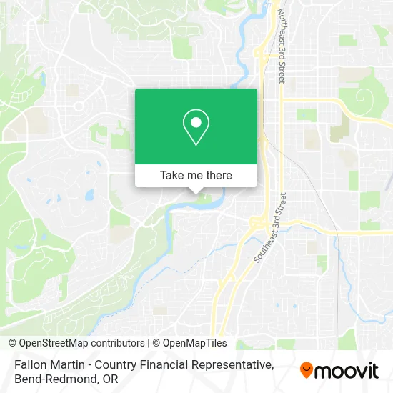 Fallon Martin - Country Financial Representative map