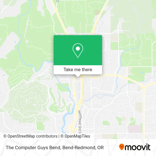 The Computer Guys Bend map