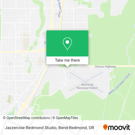 Jazzercise Redmond Studio map