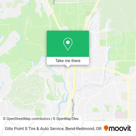 Gills Point S Tire & Auto Service map