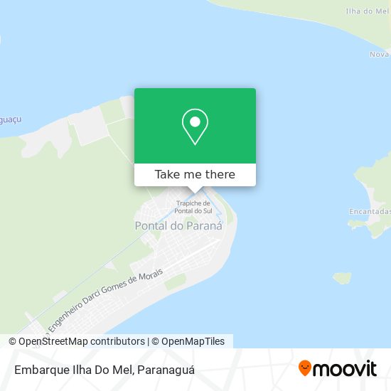 Embarque Ilha Do Mel map