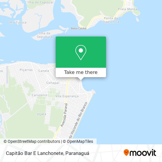 Capitão Bar E Lanchonete map
