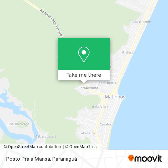 Posto Praia Mansa map