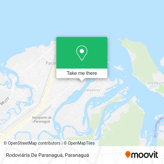 Rodoviária De Paranaguá map