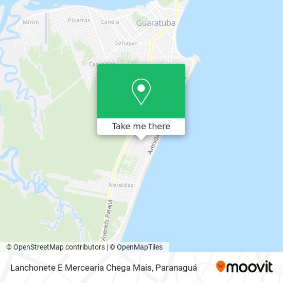 Lanchonete E Mercearia Chega Mais map