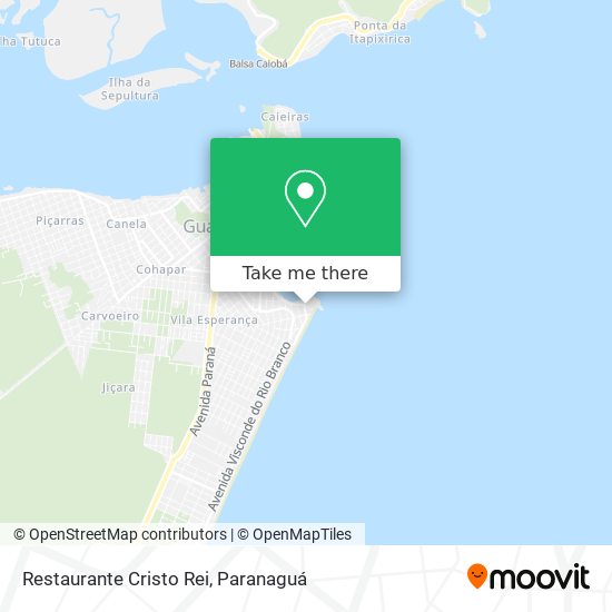 Restaurante Cristo Rei map