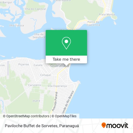 Paviloche Buffet de Sorvetes map