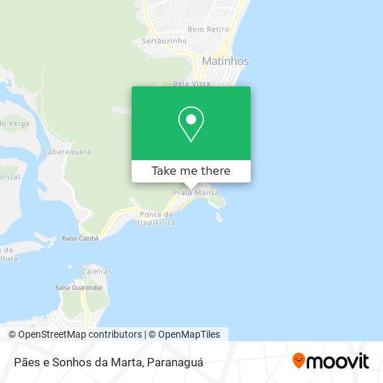 Pães e Sonhos da Marta map