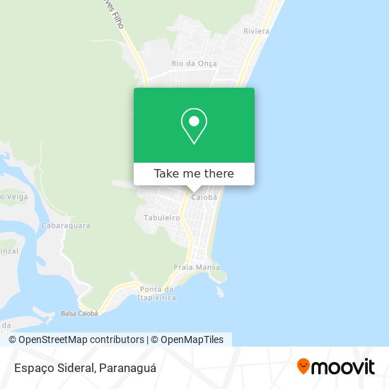 Espaço Sideral map