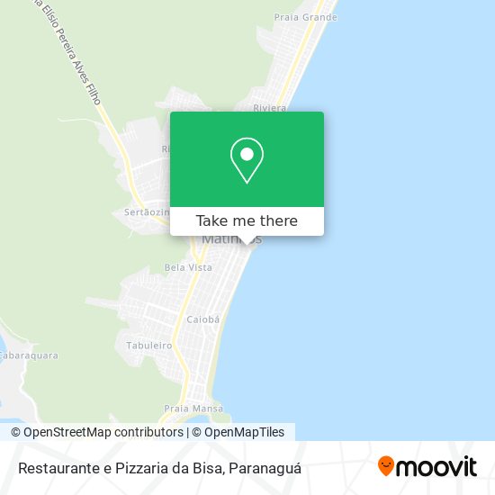 Restaurante e Pizzaria da Bisa map