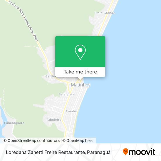 Loredana Zanetti Freire Restaurante map