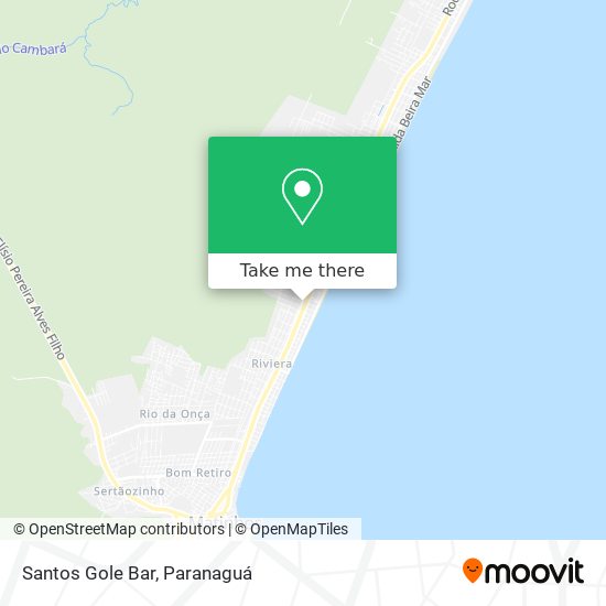 Santos Gole Bar map