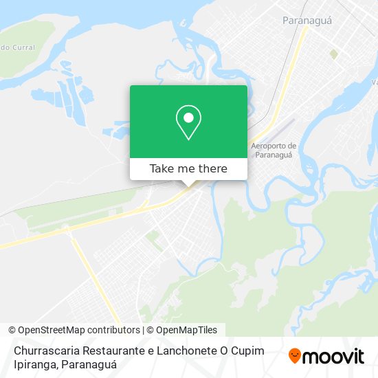 Churrascaria Restaurante e Lanchonete O Cupim Ipiranga map