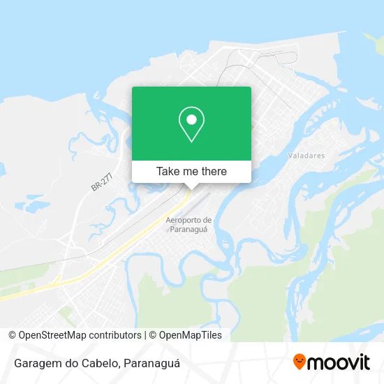 Garagem do Cabelo map