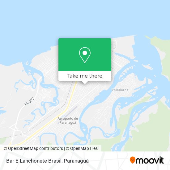 Bar E Lanchonete Brasil map