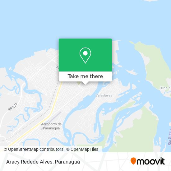 Aracy Redede Alves map