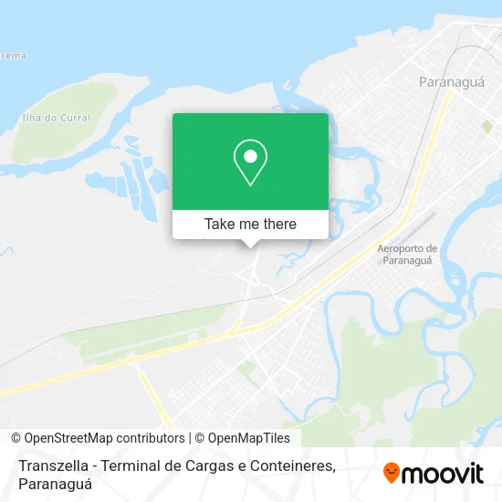 Transzella - Terminal de Cargas e Conteineres map