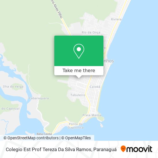 Colegio Est Prof Tereza Da Silva Ramos map