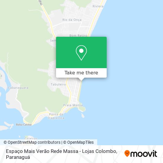 Espaço Mais Verão Rede Massa - Lojas Colombo map