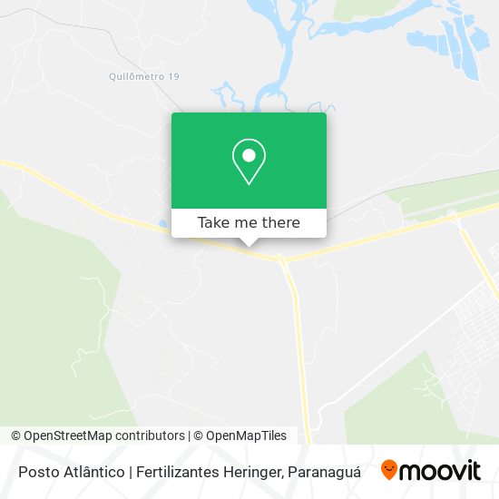 Posto Atlântico | Fertilizantes Heringer map