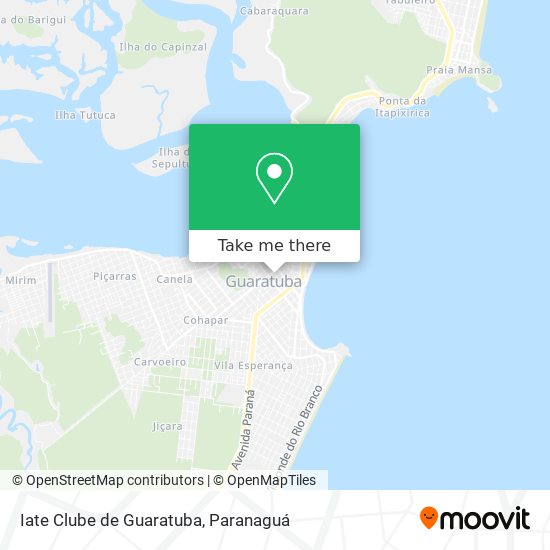 Iate Clube de Guaratuba map