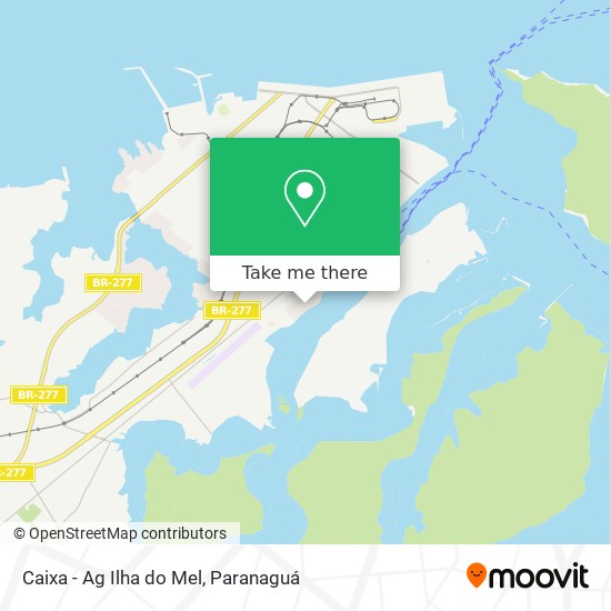 Caixa - Ag Ilha do Mel map