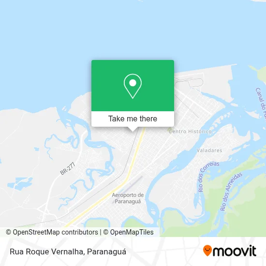 Rua Roque Vernalha map