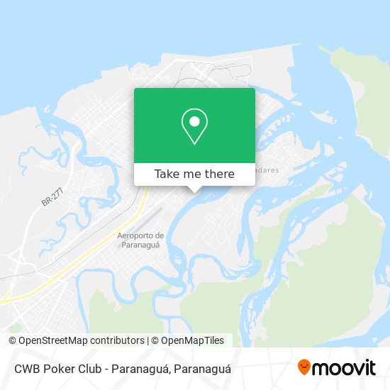 CWB Poker Club - Paranaguá map