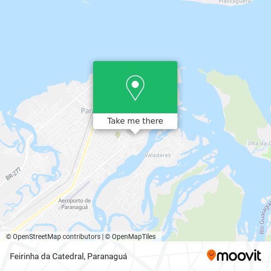 Feirinha da Catedral map