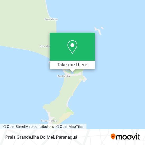 Praia Grande,Ilha Do Mel map