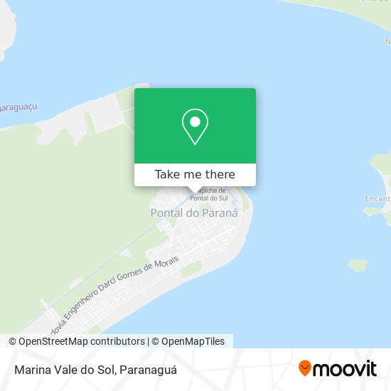 Marina Vale do Sol map