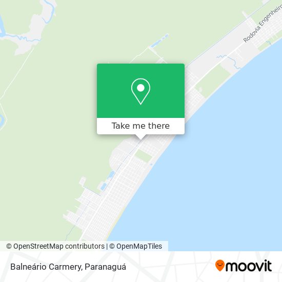 Balneário Carmery map