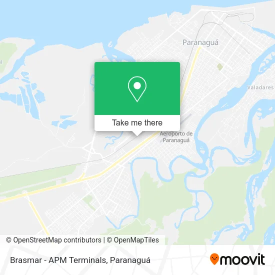 Brasmar - APM Terminals map