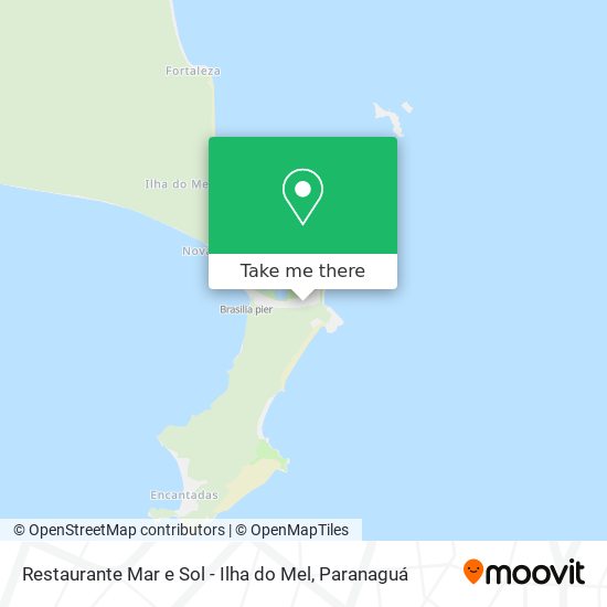 Restaurante Mar e Sol - Ilha do Mel map