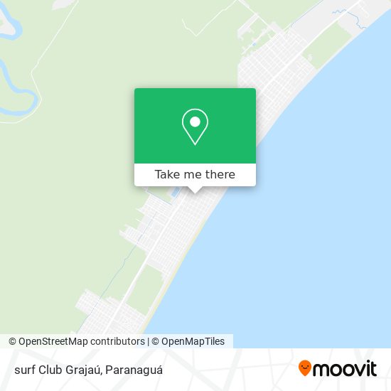 surf Club Grajaú map
