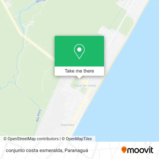 conjunto costa esmeralda map