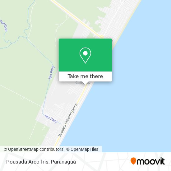 Pousada Arco-Íris map