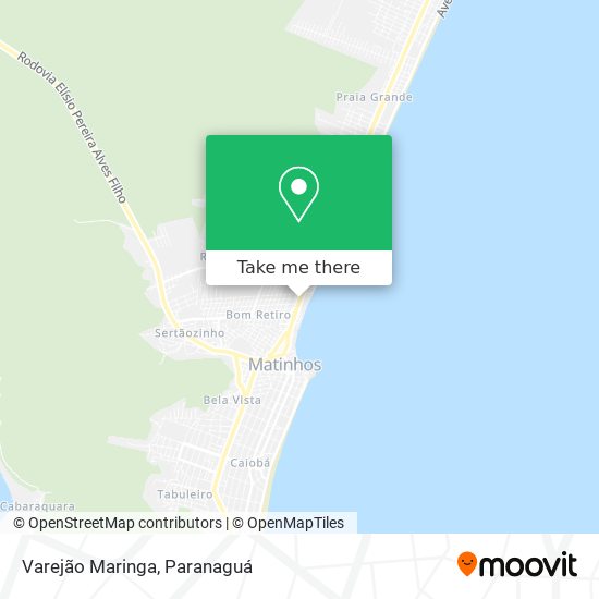 Varejão Maringa map